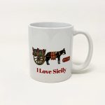 Sicilian Carretto Mug, Partanna - 11oz