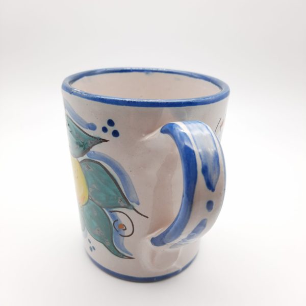 Sicilian Lemon Maiolica Mug, ceramic - 11oz - Image 3