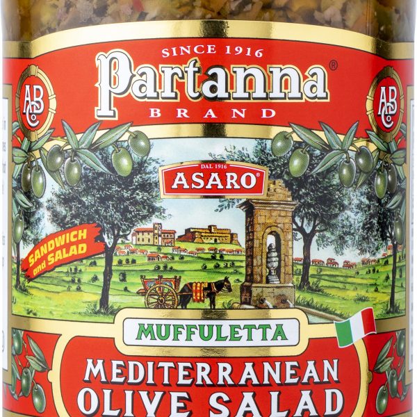 Partanna, Mediterranean Olive Salad Muffuletta - 19oz (550g) - Image 4